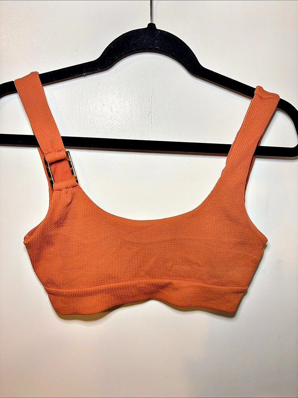 Toluca burnt orange bikini top